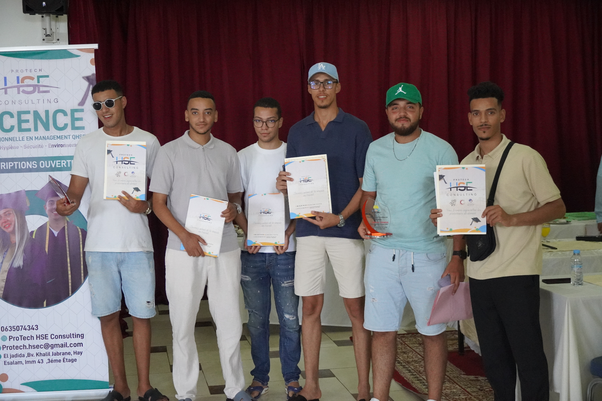 Groupe de lauréats Licence Pro QHSE