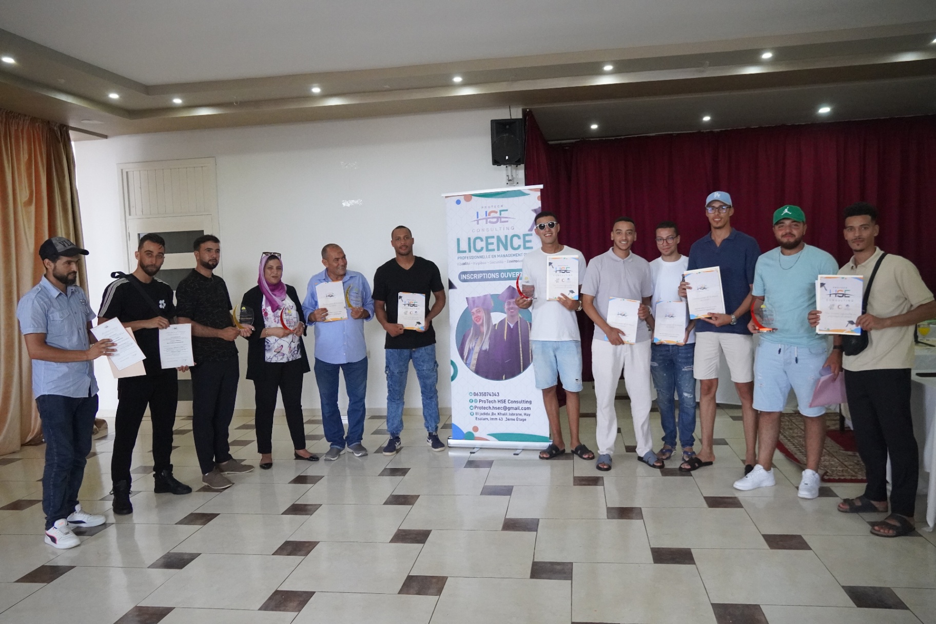 Promotion de diplômés Protech HSE Consulting